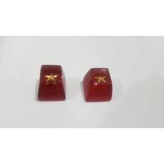 Keycap đỏ sao vàng