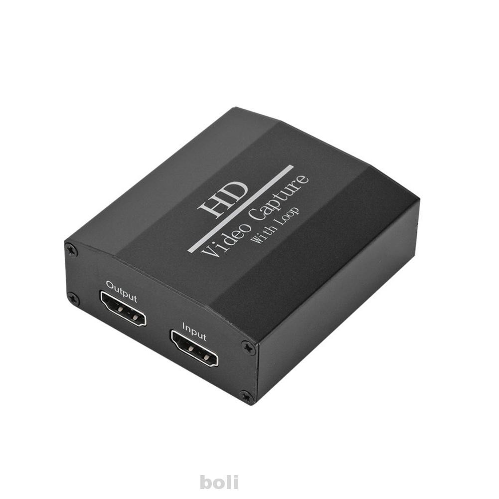 Teaching Portable High Speed Converter Broadcasting Recording USB To HDMI Live Streaming 1080P 60fps Video Capture Card