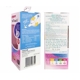 Bình sữa Pigeon SofTouch   PPSU 160ml /240ml