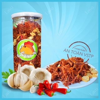 Khô heo cháy tỏi 350gr - cao cấp, thơm ngon loại 1 - heo khô cháy tỏi Lavo