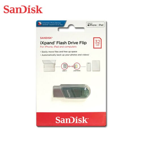 USB 3.1 OTG SanDisk iXpand Flash Drive Flip 256GB (Bạc)