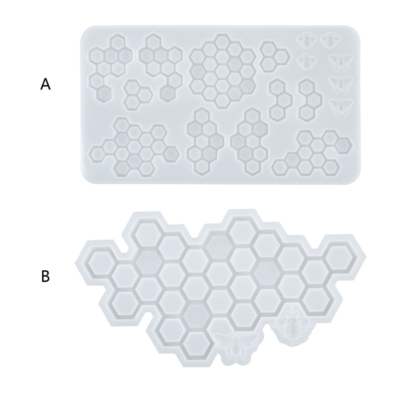 Sa Khuôn Làm Móc Khóa Hình Tổ Ong Diy 2022