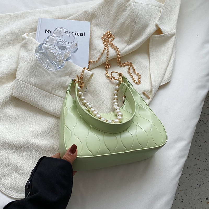 Ielgy niche Túi Đeo Một Bên Vai Dập Nổi Cao Cấp Cho Nữ