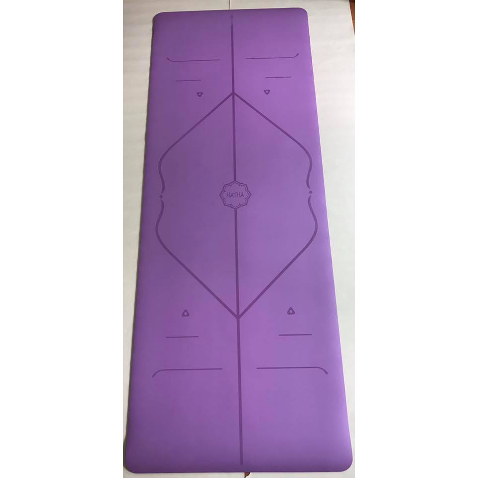 Thảm yoga hatha định tuyến - Tặng 1 chai nước lau thảm trị giá 90k