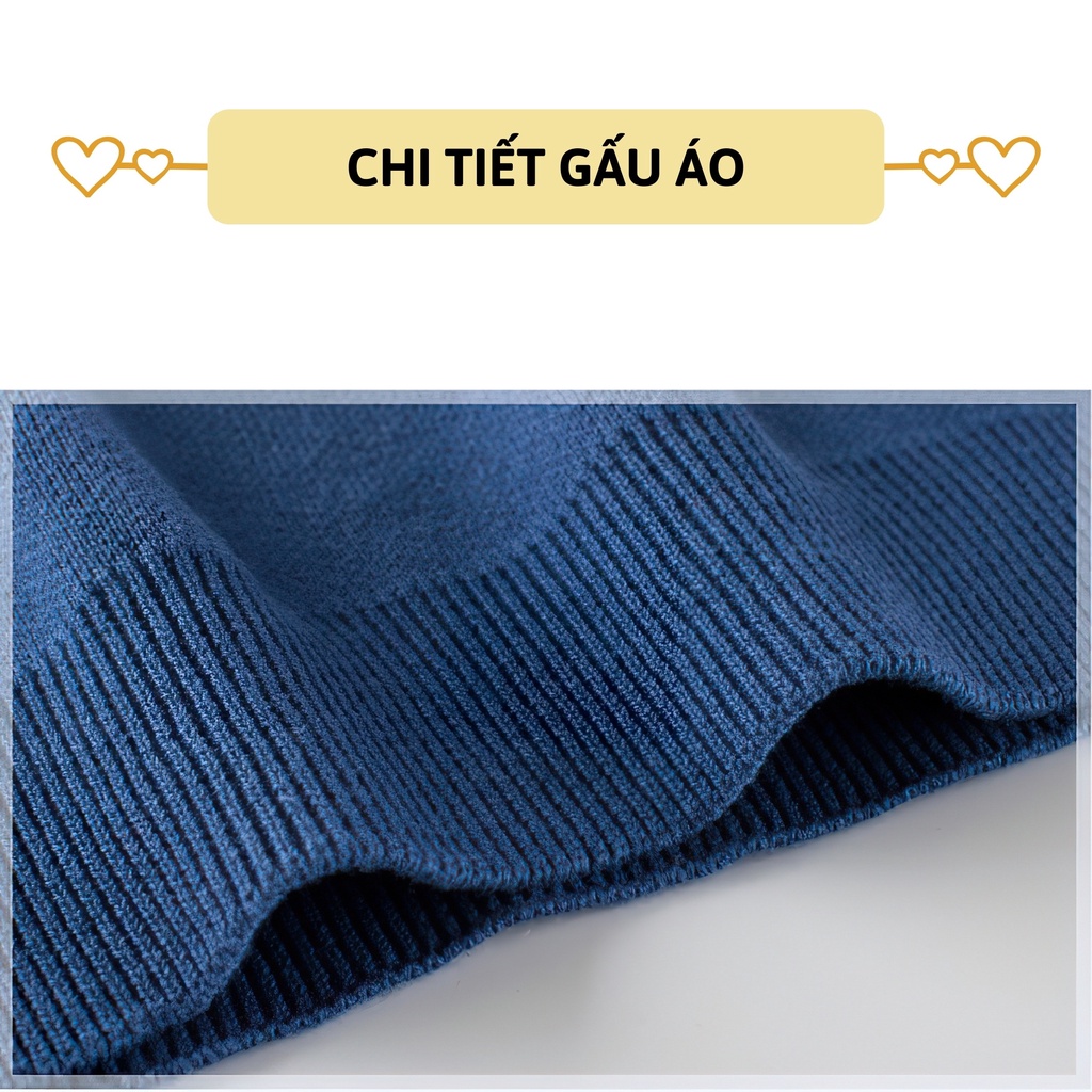 Áo len bé trai 27Kids len cổ tròn thu đông nam cho trẻ từ 2-10 tuổi BLSW1