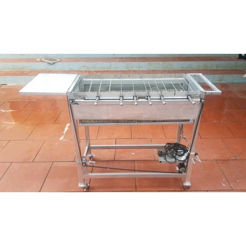 Mô tơ giảm tốc 220v 20w + Bộ chế máy nướng 5 xiên