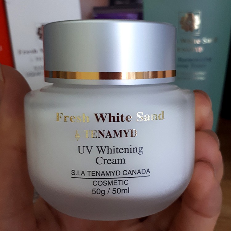 Kem Dưỡng Trắng Da Tenamyd Canada 50gr- UV Whitening Cream Tenamyd (Fresh White Sand)