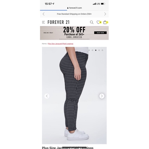 QUẦN f21 plus -tregging bigsize