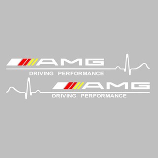 Tem dán cửa xe ô tô AMG
