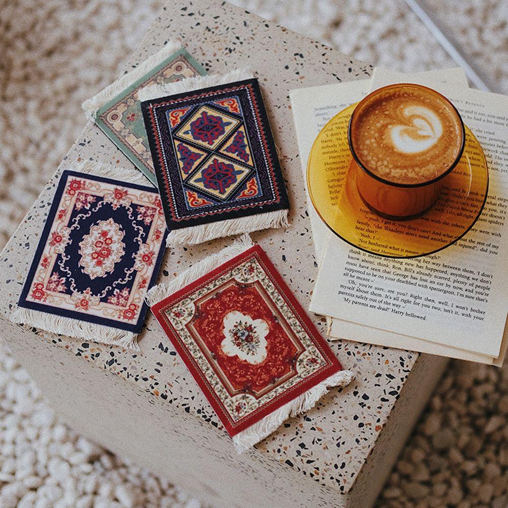 Thảm Lót Bàn Ăn Handmade Chống Trượt Phong Cách Ba Tư Độc Đáo Trang Trí Nhà Cửa