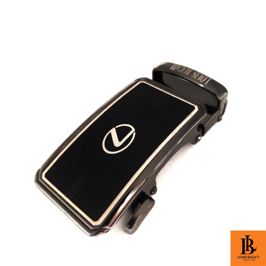 Thắt lưng nam da bò thời trang LOUIS BUGATI DM01