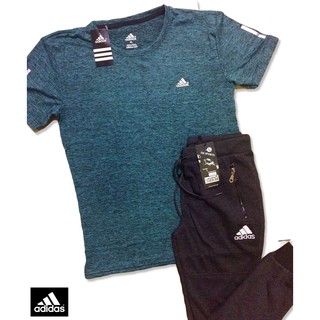 Bộ áo thun quần dài adidas