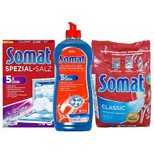 Bột rửa Ly bát Somat Classic Pulver Detergent Power 1.2kg - Hàng nhập khẩu Đức