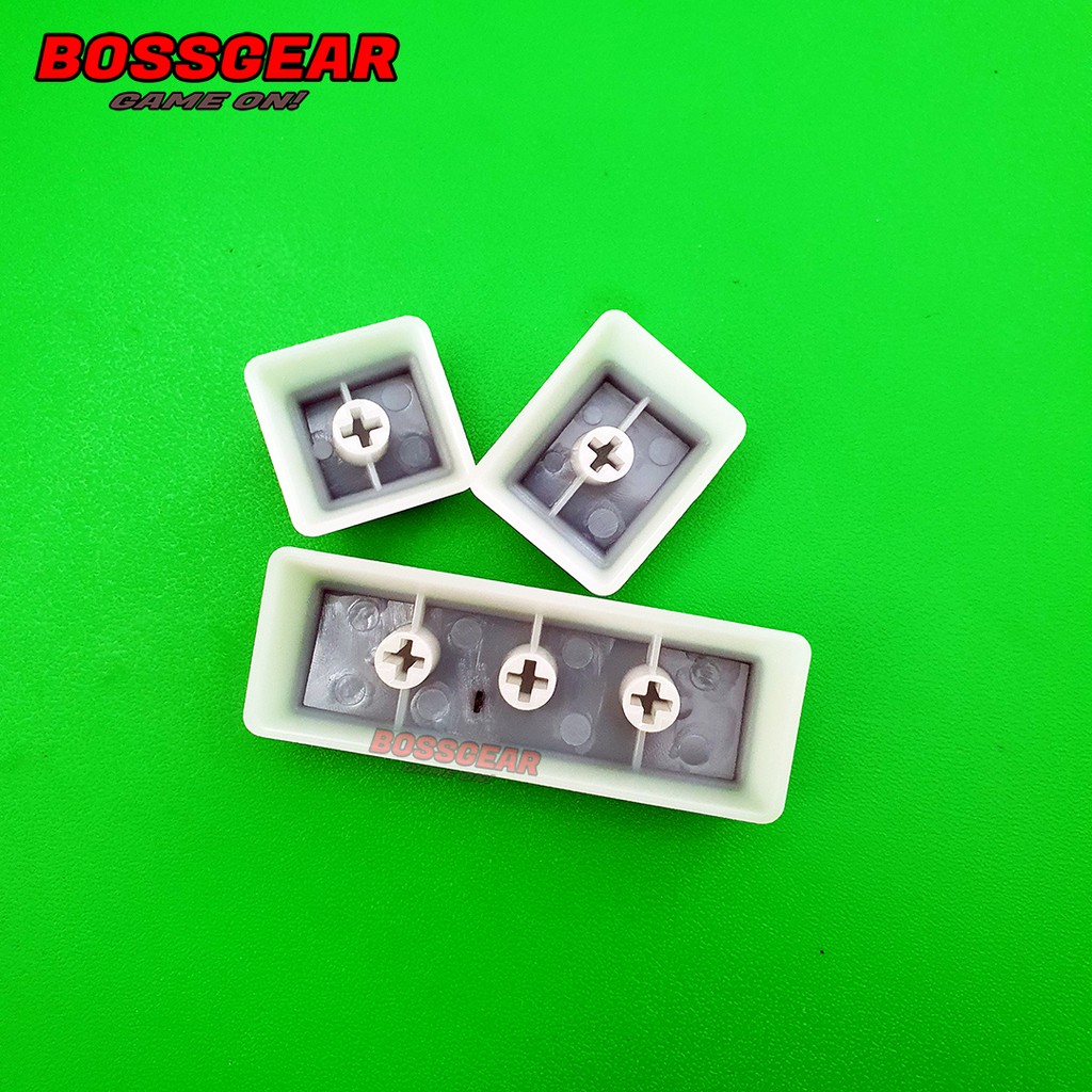 Bộ Keycap Pudding PBT Trắng / Đen 104 phím ( PBT,  Xuyên LED, Double Shot )