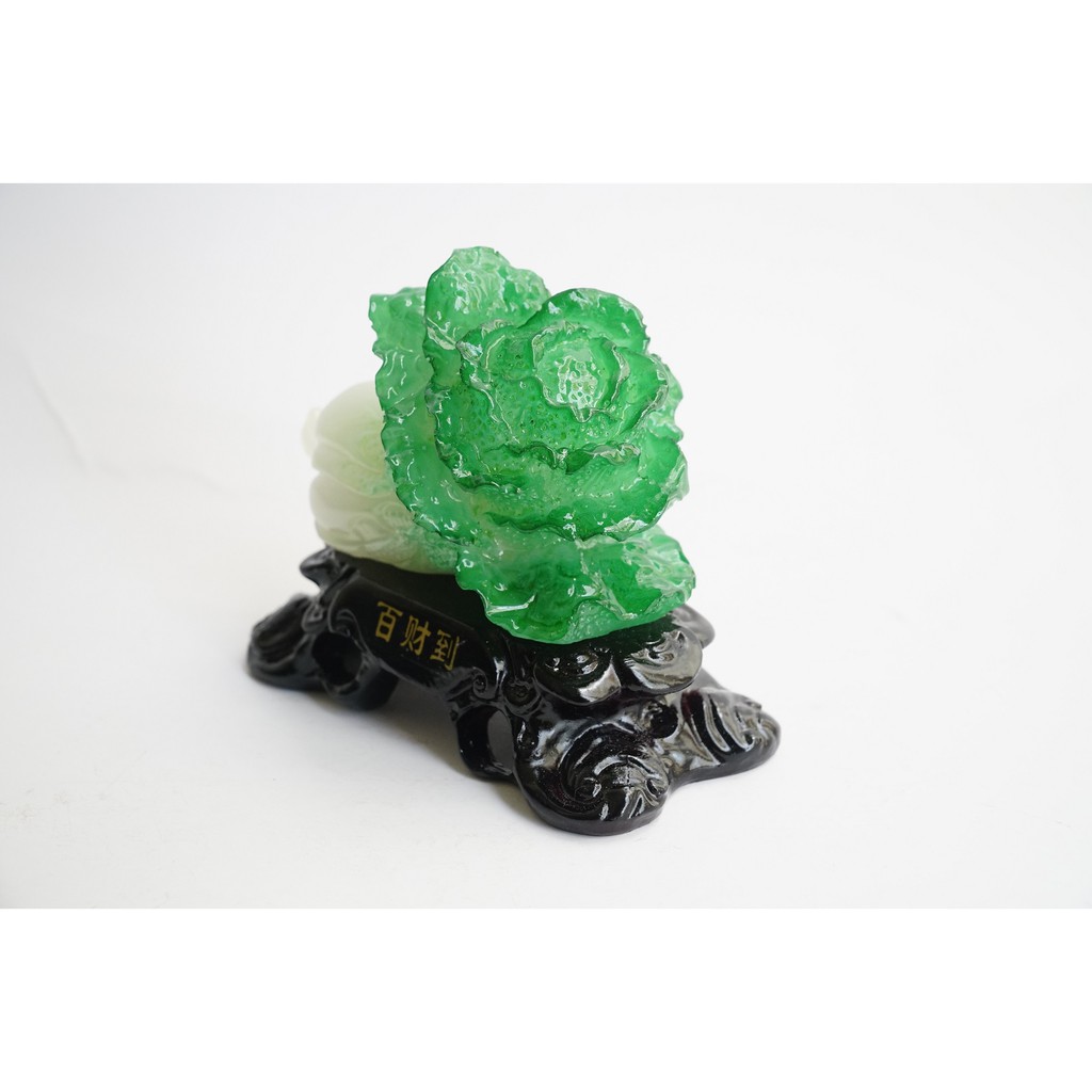 Tượng bắp cải phong thủy chiêu tài phát lộc - Cao 10cm | BigBuy360 - bigbuy360.vn