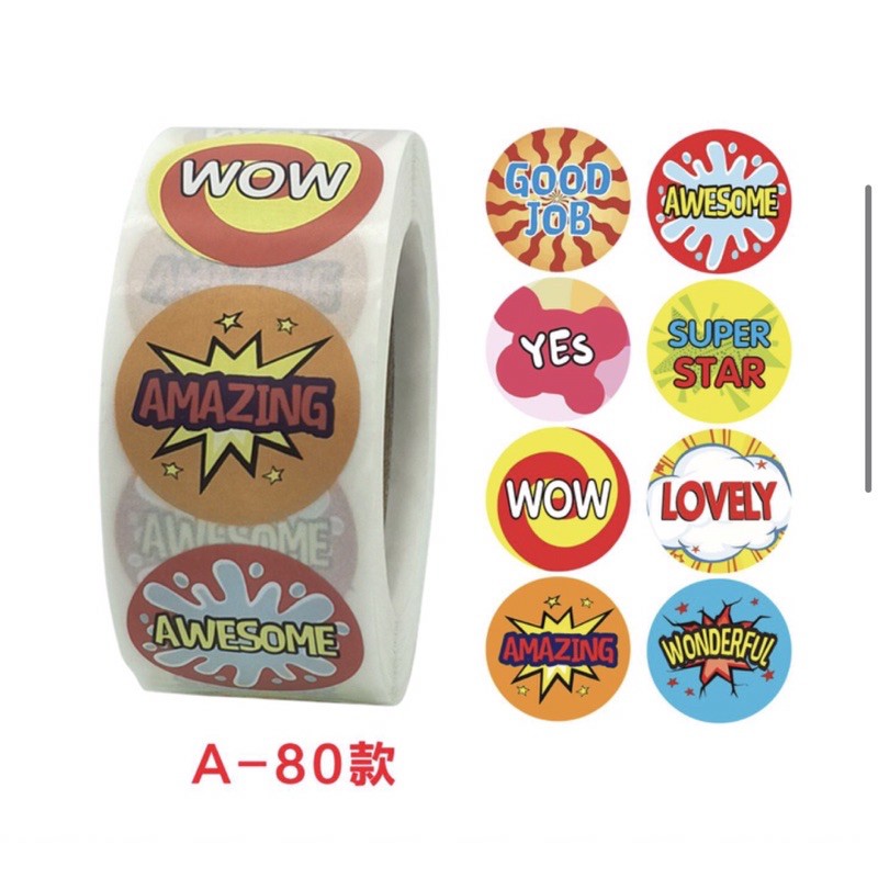 Roll Sticker - Sticker cuộn☘️500 stickers siêu yêu giáo cụ dạy học cần thiết cho giáo viên