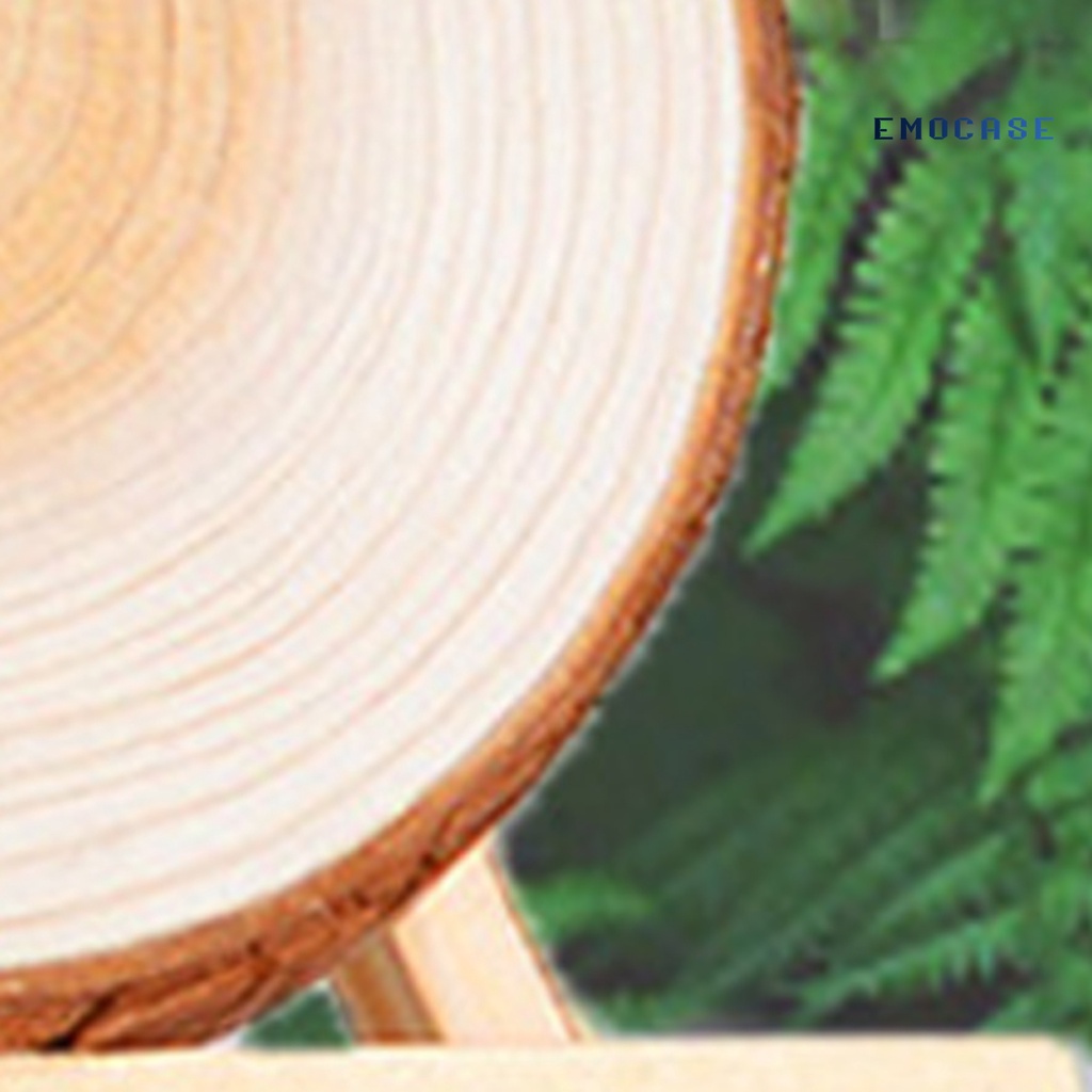 Set 10 Lát Gỗ Tròn Siêu Nhẹ Cứng Chưa Hoàn Thiện Cho Gia Đình