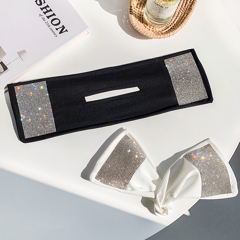 Dây Buộc Tóc Màu Trắng Đen Đơn Giản Phong Cách Hàn Quốc Cho Nữ