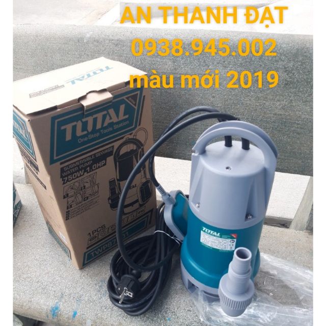 MÁY BƠM CHÌM NƯỚC THẢI 1.HP TOTAL TWP87501