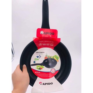 Chảo chống dính men Đức Rapido 28cm đáy chấm màu đen mẫu mới nhất sản phẩm cao cấp