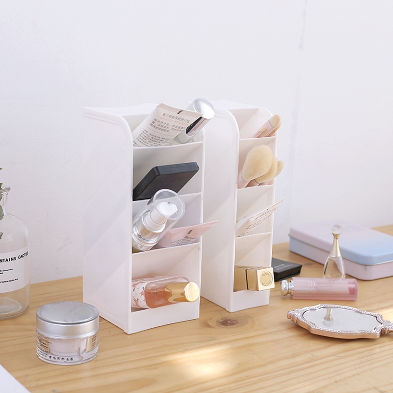 Giá Đỡ Bút/Đồ Trang Điểm Để Bàn Xếp Chồng Được Tiện Dụng Cho Trẻ Em