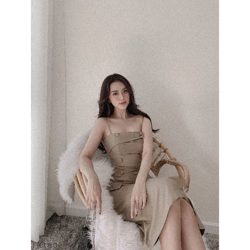 Đầm 2 dây maxi dự tiệc (ẢNH THẬT) | BigBuy360 - bigbuy360.vn