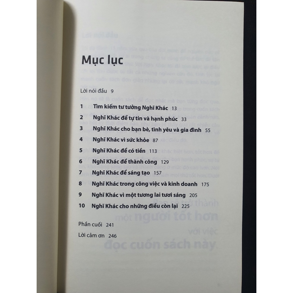 Sách NXB Trẻ - Nghĩ Khác