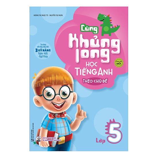 Sách Cùng Khủng Long Học Tiếng Anh Theo Chủ Đề Lớp 5 (Tái Bản) MEGATH9327