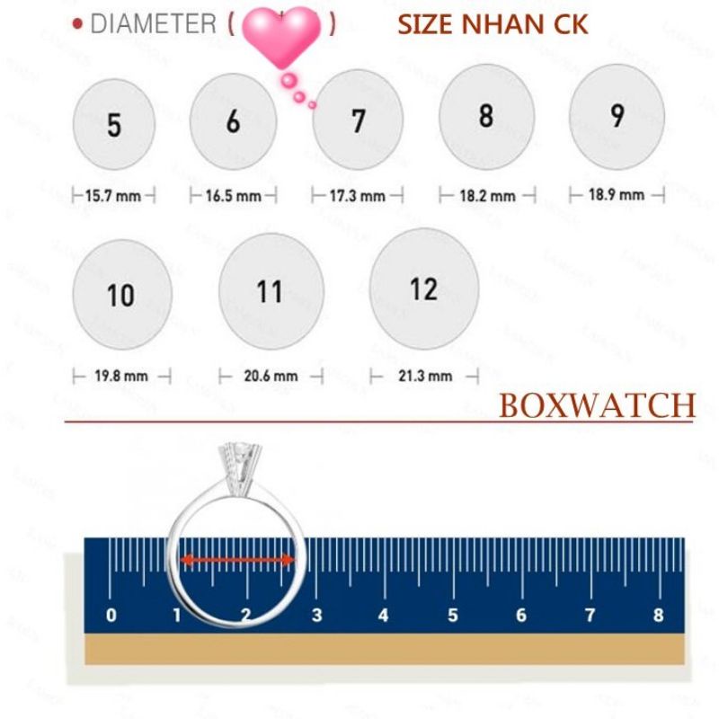 😍 Nhẫn CK nam nữ thời trang, thép không gỉ