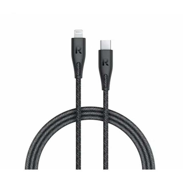 Dây Cáp Sạc Nhanh iPhone, iPad Đến 20W RAVPower RP-CB1017 USB Type C To Lightning, MFI C94, Dài 1.2m - Hàng Chính Hãng