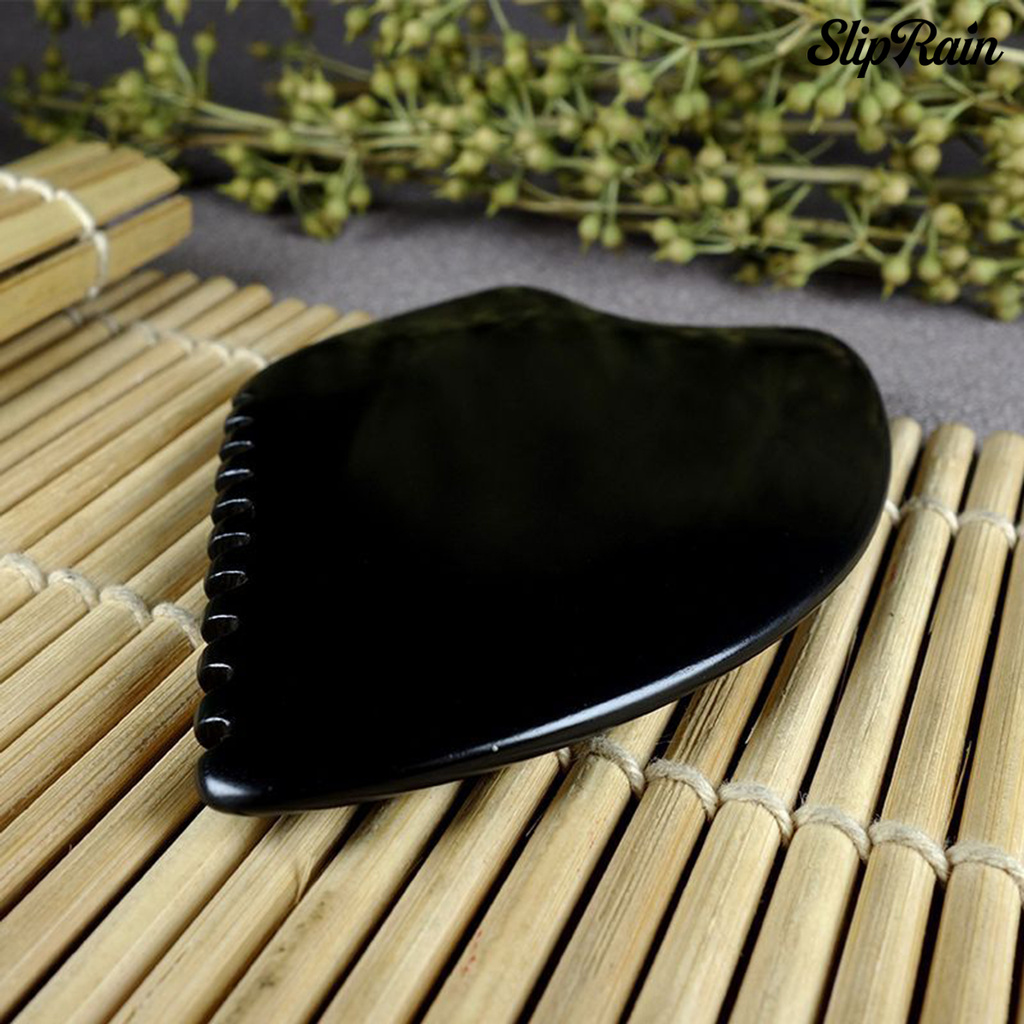 Sliprain ♥Stone Massage Board Relieve Wrinkles Smooth Stone Spa Face Scraper for Treatment