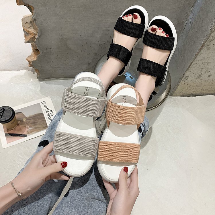 (S105) Sandal nữ quai chun đế êm chân (Mã L01)