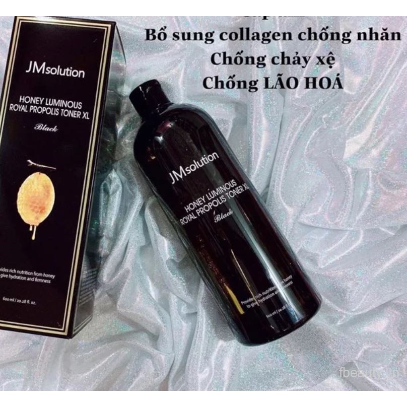 Nước Hoa Hồng JM Solution Bổ Sung Collagen, Dưỡng Trắng Da, Se Khít Lỗ Chân Lông JM Solution Toner (600ml)