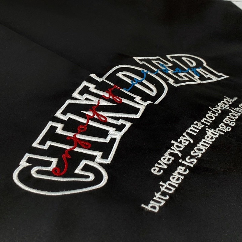 Áo Khoác Nam Nữ Local Brand Chính Hãng Cinder Jacket Enjoy, Áo Khoác Dù Form Rộng Unisex Thêu Cao Cấp