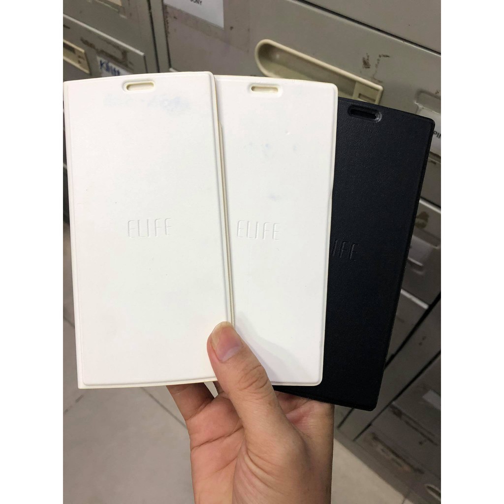 ""'"SẢ KHO"""Bao Da Gionee S5.5 Elife Chính Hãng Gionee