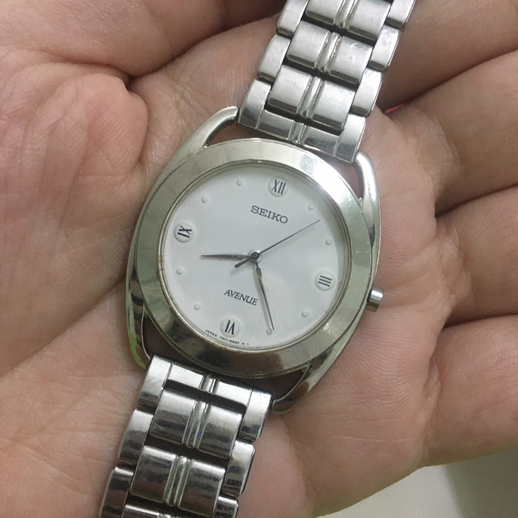 Đồng hồ thời trang AVENUE nam nữ unisex thương hiệu SEIKO hàng si Nhật chính hãng