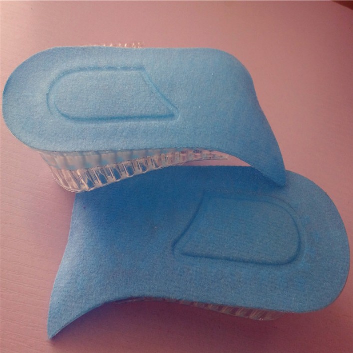 Set 2 miếng độn đế giày silicon êm chân, lót giày nâng cao chiều cao thích hợp cho cả nam và nữ