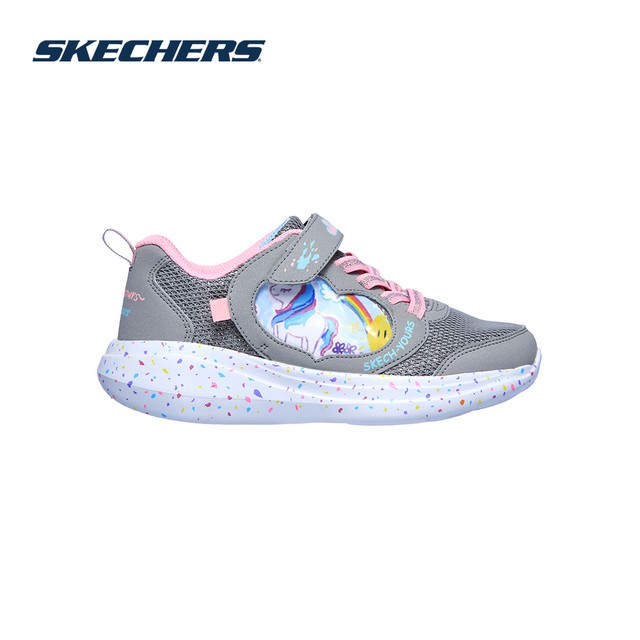 [Mã BMLT300 giảm 10% đơn 499K] Giày thể thao thời trang SKECHERS - GO RUN FAST dành cho bé gái 302205L