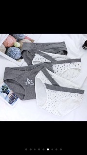 Sét 4 quần lót bầu coton cao cấp