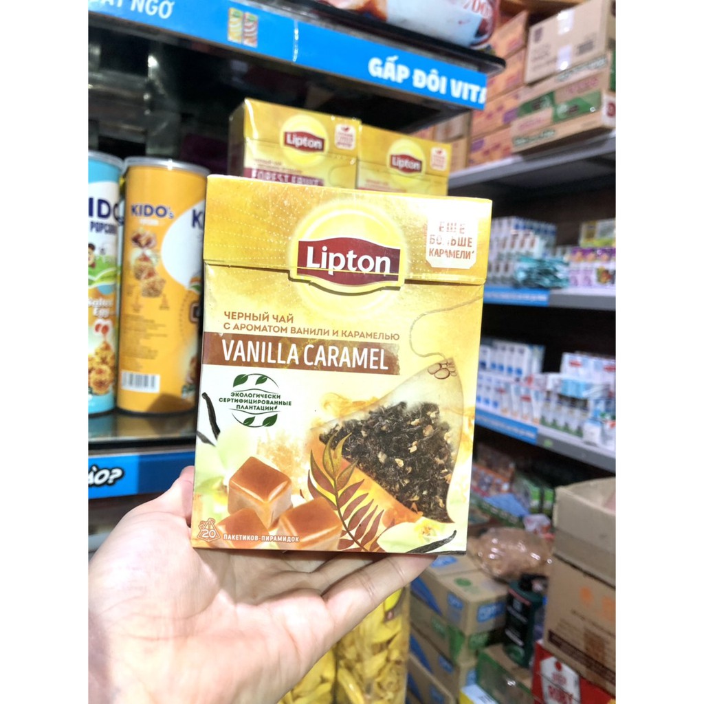 (HÀNG TẾT 2022)_ TRÀ NHÚNG LIPTON HOA QUẢ CỦA NGA ( HỘP 20 TÚI LỌC) | BigBuy360 - bigbuy360.vn