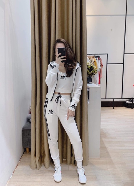 Sét 3 món thêu ADIDA siu sang chảnh
