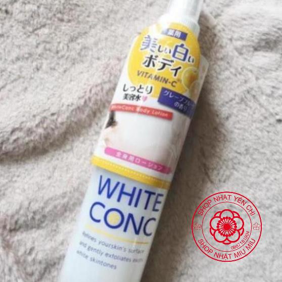 Lotion Xịt Dưỡng Da White Conc 150ml