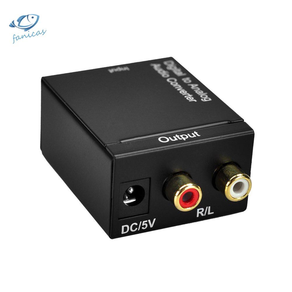 Bộ Chuyển Đổi Quang Học Coaxcoaxixioslink Sang Analog Rcaaudio