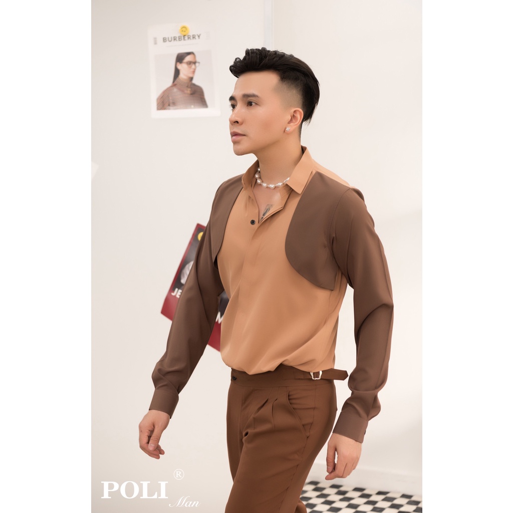 20 mẫu Áo sơ mi POLI thiết kế bst mới nhất