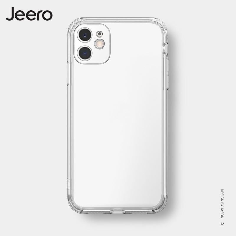 Ốp điện thoại JEERO chống bẩn silicon mềm chống sốc ngộ nghĩnh dễ thương đẹp Cho iPhone 13 12 11 Pro Max SE 2020 X XR XS ip 8 7 Plus kute HFE04