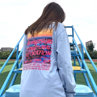 Áo sweater Stussy dài tay dáng rộng C09587
