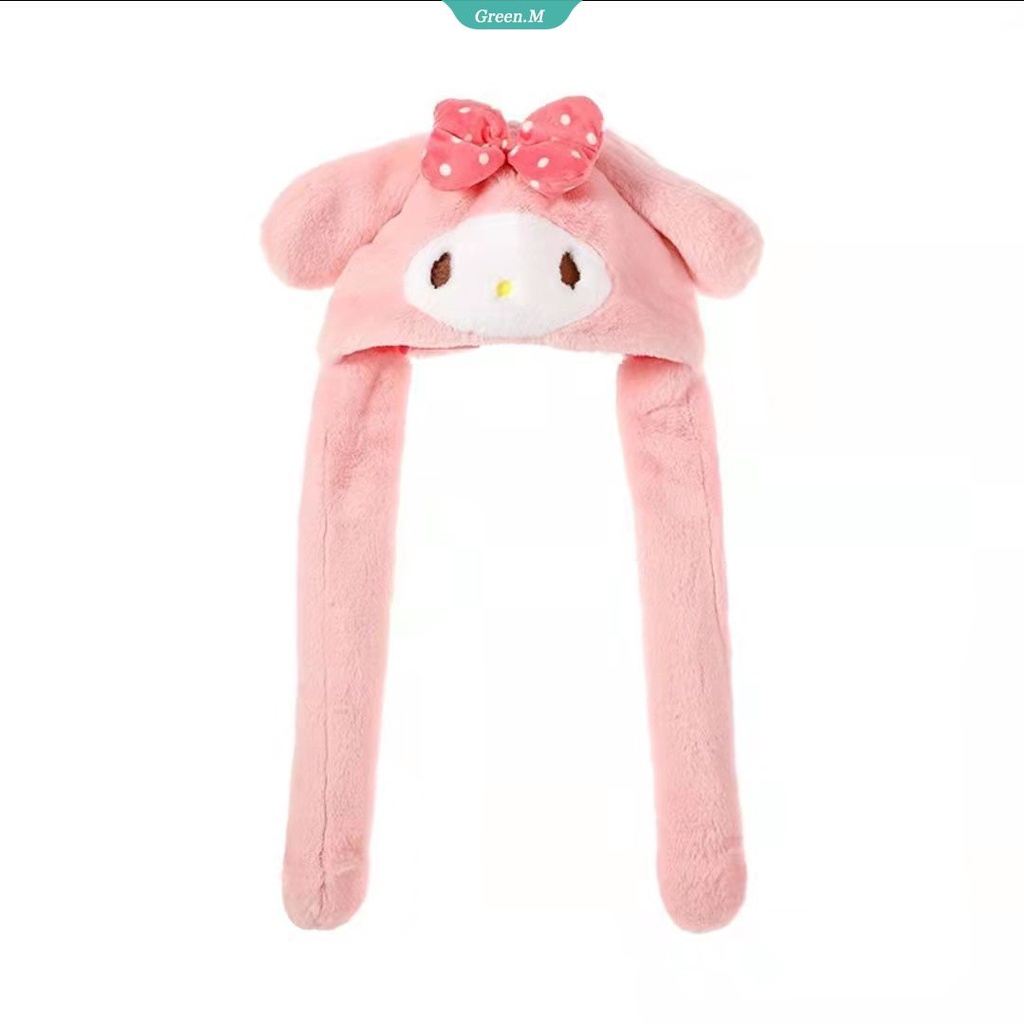 SANRIO Nón Trùm Đầu Hóa Trang Nhân Vật Hoạt Hình Cinnamoroll Kurom Melody Lolita Dành Cho Trẻ Em