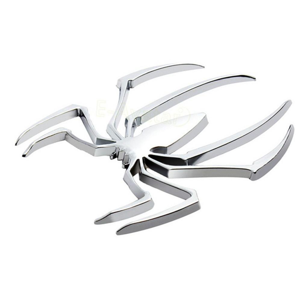 WONDER Hình Dán Nổi 3D Kim Loại Mạ Vàng / Bạc Trang Trí Xe Hơi