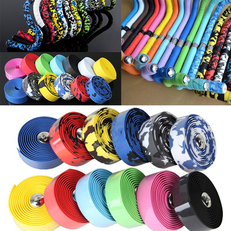 Set 2 Vỏ Bọc Vô Lăng Xe Đạp Bằng Cao Su Chống Trượt