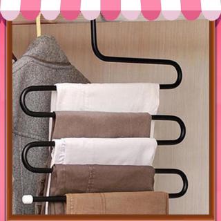 Móc treo quần áo chống trượt hình chữ S